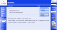 Desktop Screenshot of cyprus-restaurants.com